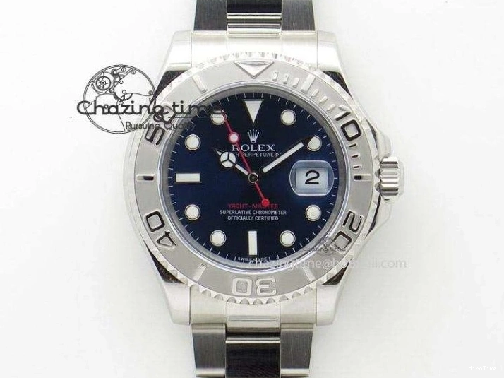 MiroTime 0328 Yacht-Master 42mm 226659 TWA 1:1 Best Edition 3D Black Ceramic Bezel on Oysterflex Strap VR Stretchable 2085